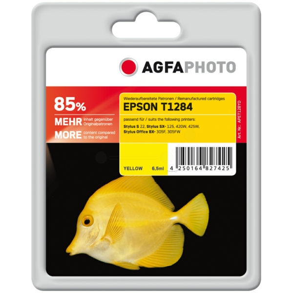 Tinte / AgfaPhoto - APET128YD ersetzt C13T12844011 / T1284