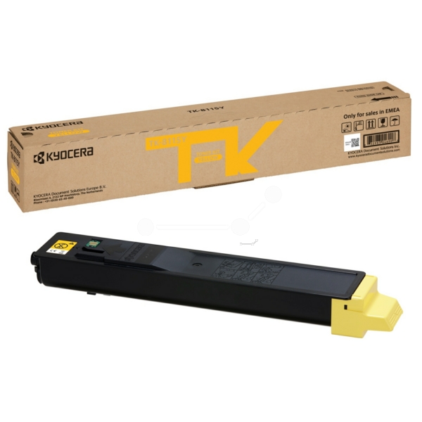 Toner / Kyocera - 1T02P3ANL0 / TK-8115Y