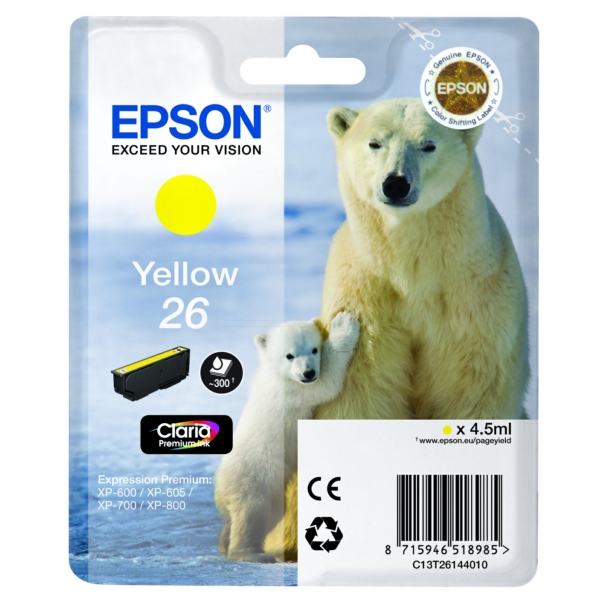 Tinte / Epson - C13T26144012 / 26