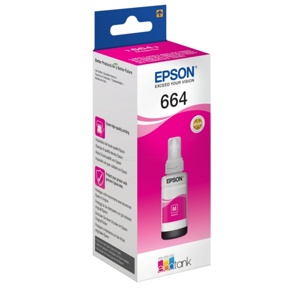 Tintenflasche / Epson - C13T664340 / 664