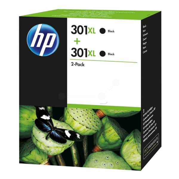 Druckkopfpatrone / HP - D8J45AE / 301XL - Doppelpack