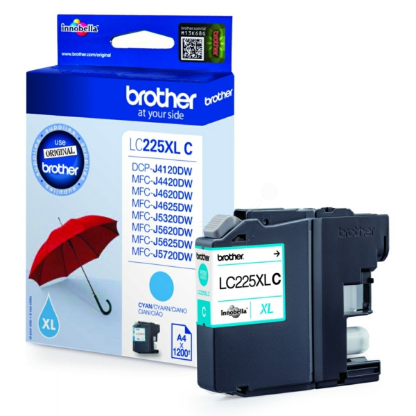 Tinte / Brother - LC-225 XL C