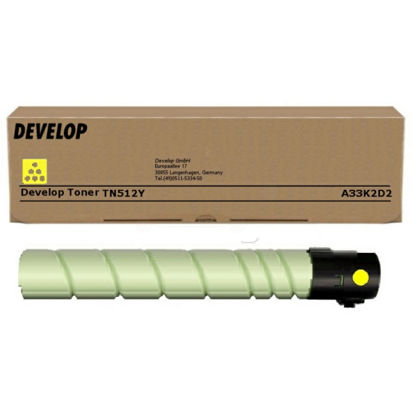 Toner / Develop - A33K2D2 / TN-512Y