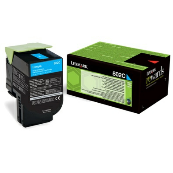Toner / Lexmark - 80C20CE / 802CE