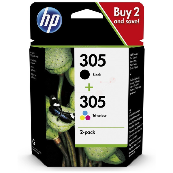 Druckkopfpatrone / HP - 6ZD17AE / 305 Multipack