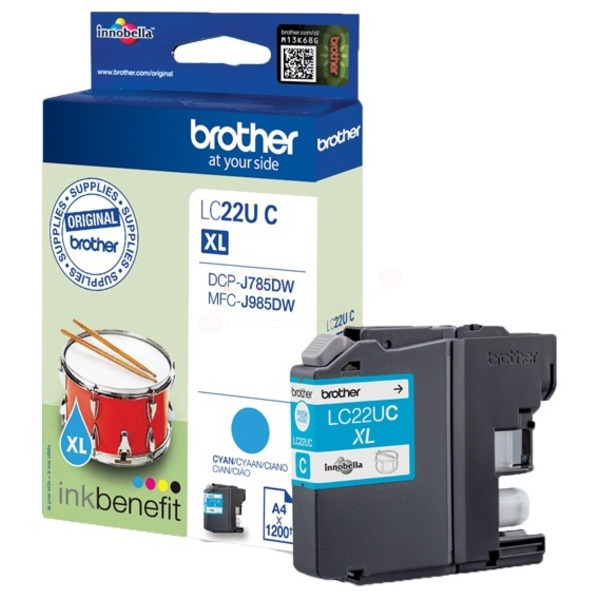 Tinte / Brother - LC-22 UC