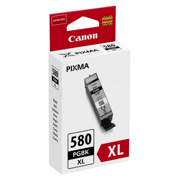 Tinte / Canon - 2024C001 / PGI-580PGBKXL