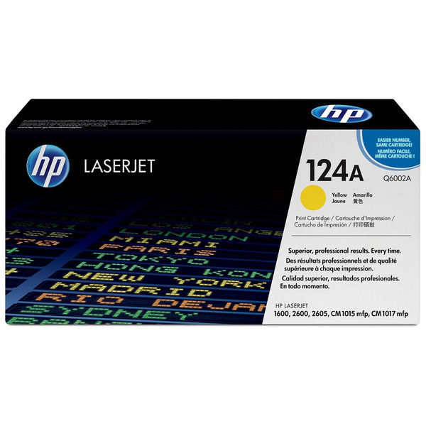 Toner / HP - Q6002A / 124A