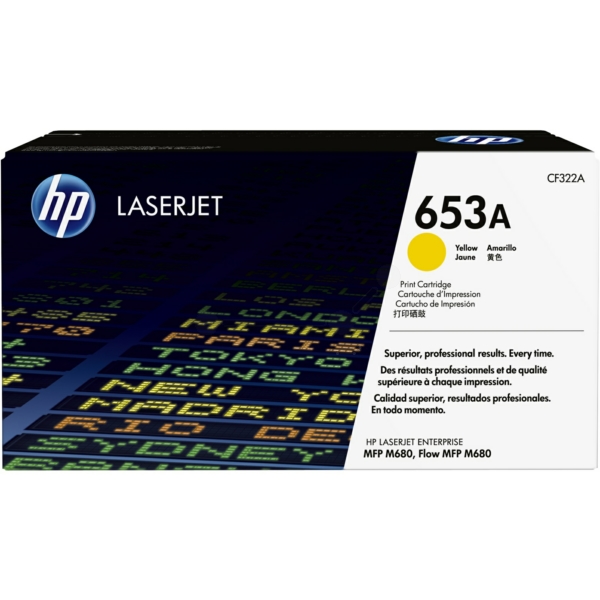 Toner / HP - CF322A / 653A