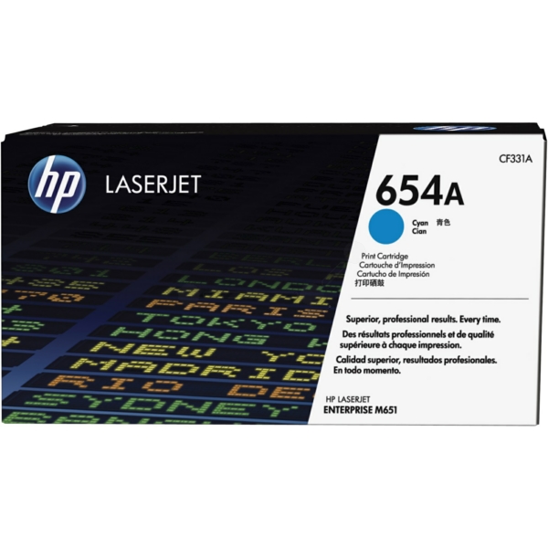 Toner / HP - CF331A / 654A