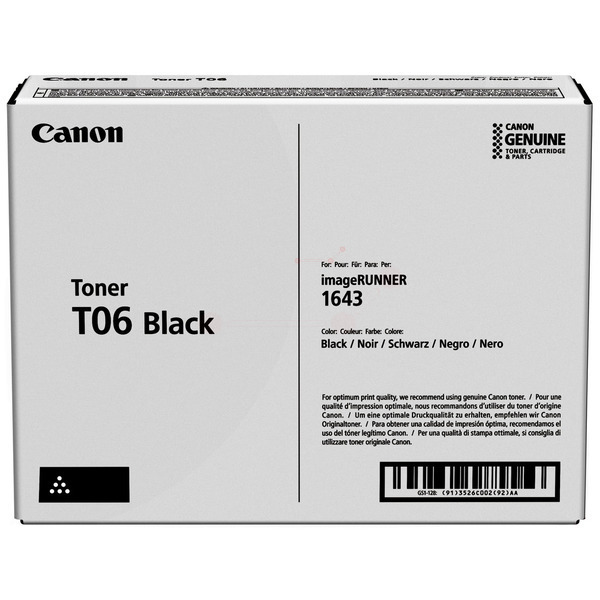 Toner / Canon - 3526C002 / T06