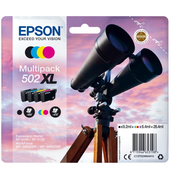 Tinte / Epson - C13T02W64010 / 502XL