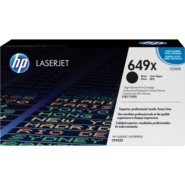 Toner / HP - CE260X / 649X