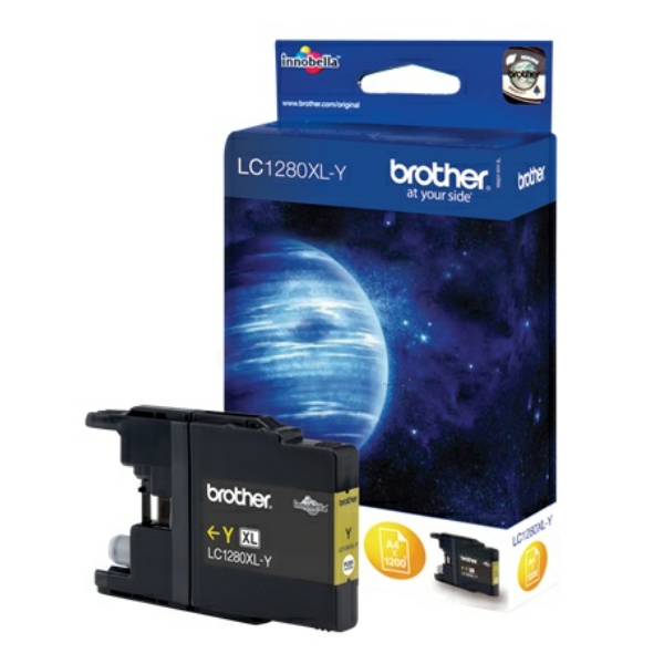 Tinte / Brother - LC-1280 XL Y