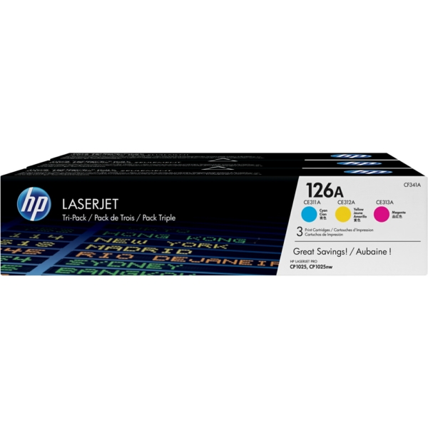 Toner / HP - CF341A / 126A
