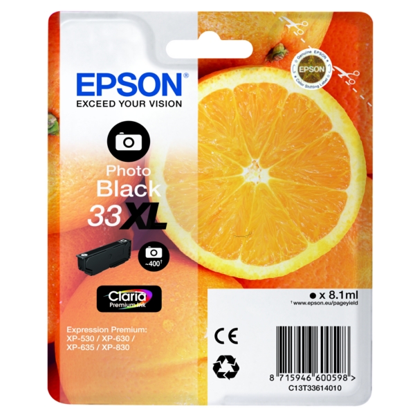 Tinte / Epson - C13T33614012 / 33XL