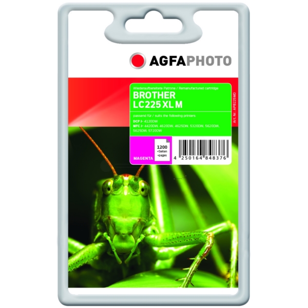 Tinte / AgfaPhoto - APB225MD ersetzt LC-225XLM