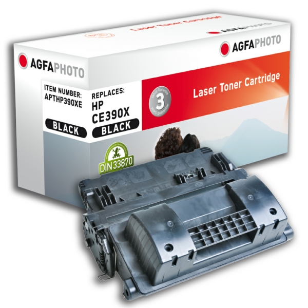 Toner / AgfaPhoto - APTHP390XE ersetzt CE390X / 90X