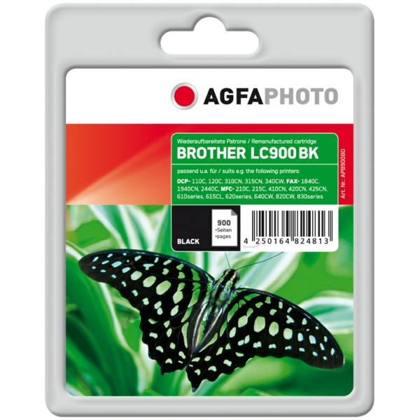 Tinte / AgfaPhoto - APB900BD ersetzt LC-900BK