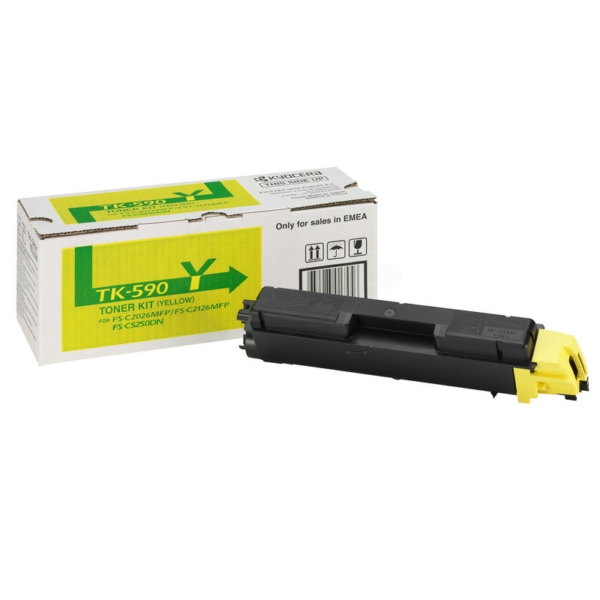 Toner / Kyocera - 1T02KVANL0 / TK-590Y