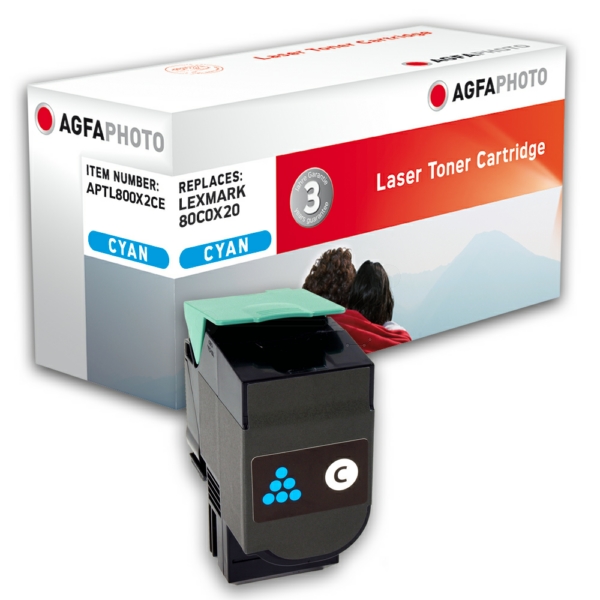 Toner / AgfaPhoto - APTL800X2CE ersetzt 80C0X20 / 800X2