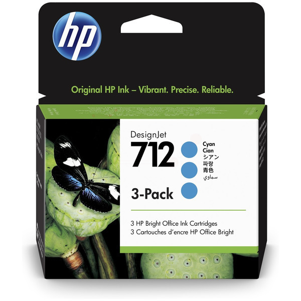 Tinte / HP - 3ED77A / 712