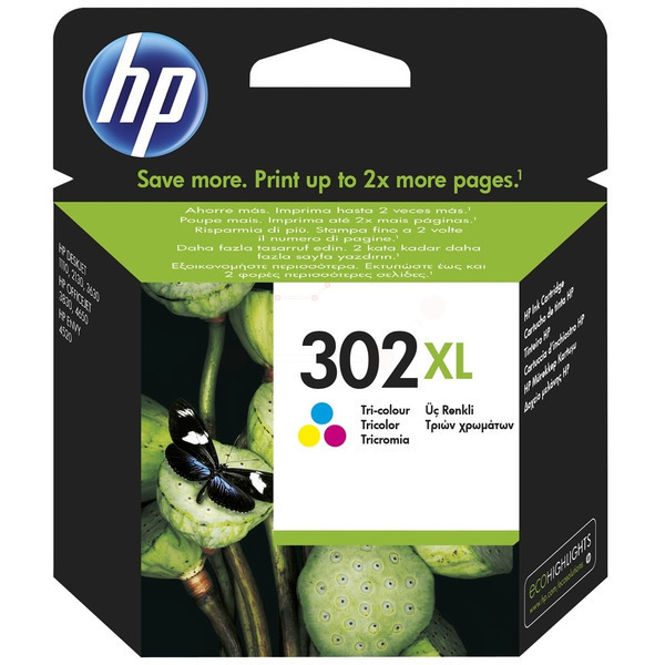 Druckkopfpatrone / HP - F6U67AE / 302XL