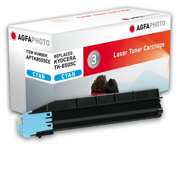 Toner / AgfaPhoto - APTK8505CE ersetzt 1T02LCCNL0 / TK-8505C