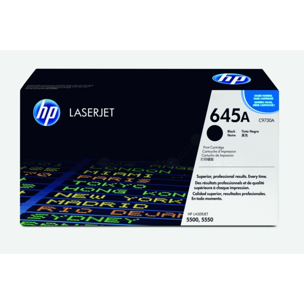 Toner / HP - C9730A / 645A