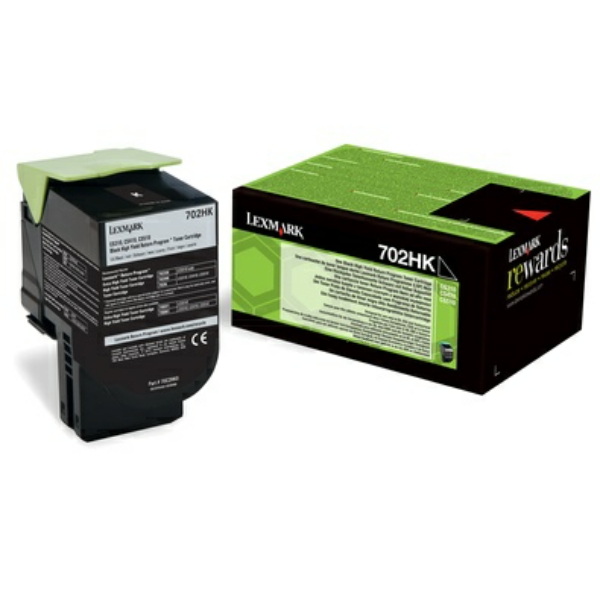 Toner / Lexmark - 70C2HK0 / 702HK