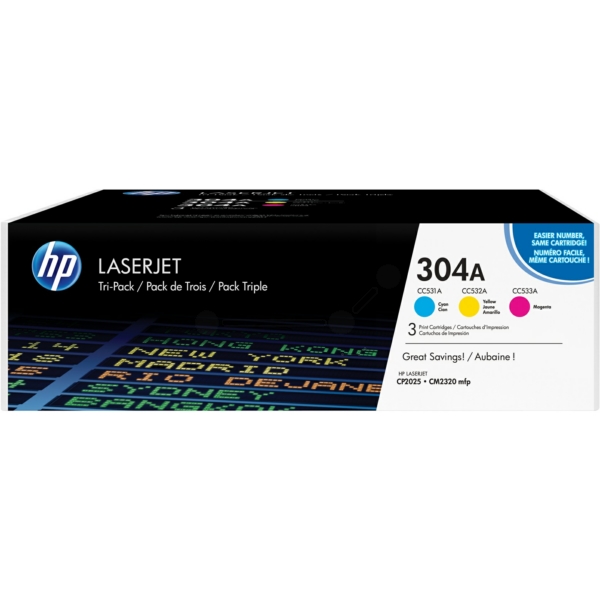 Toner / HP - CF372AM / 304A