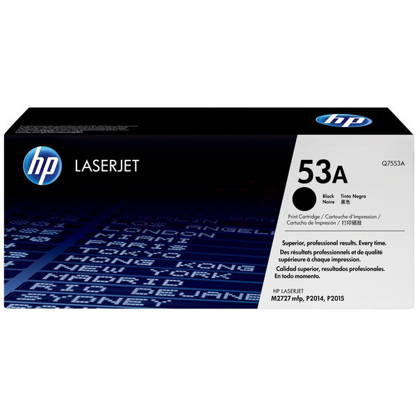 Toner / HP - Q7553A / 53A