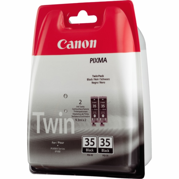 Tinte / Canon - 1509B012 / PGI-35BK - Doppelpack