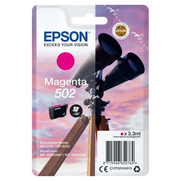 Tinte / Epson - C13T02V34010 / 502