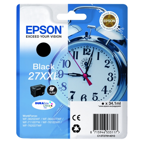 Tinte / Epson - C13T27914012 / 27XXL