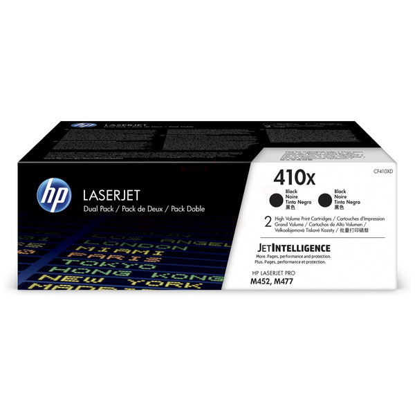 Toner / HP - CF410XD / 410X - Doppelpack