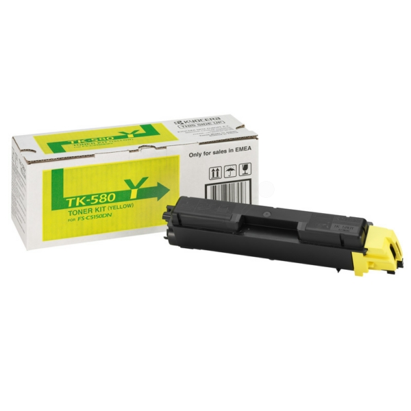 Toner / Kyocera - 1T02KTANL0 / TK-580Y