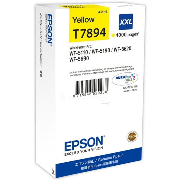 Tinte / Epson - C13T789440 / T7894XXL
