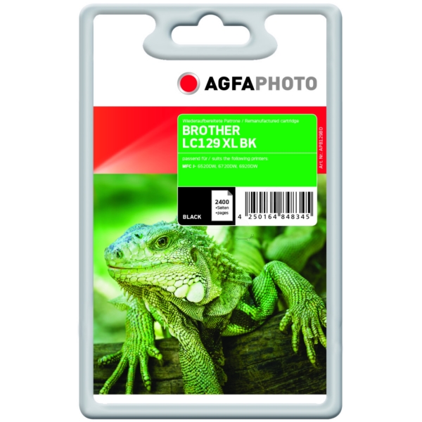 Tinte / AgfaPhoto - APB129BD ersetzt LC-129XLBK