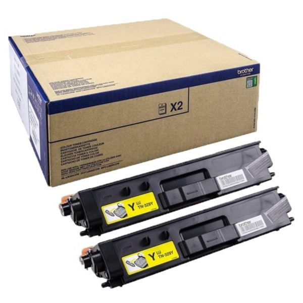 Toner / Brother - TN-329 Y TWIN - Doppelpack