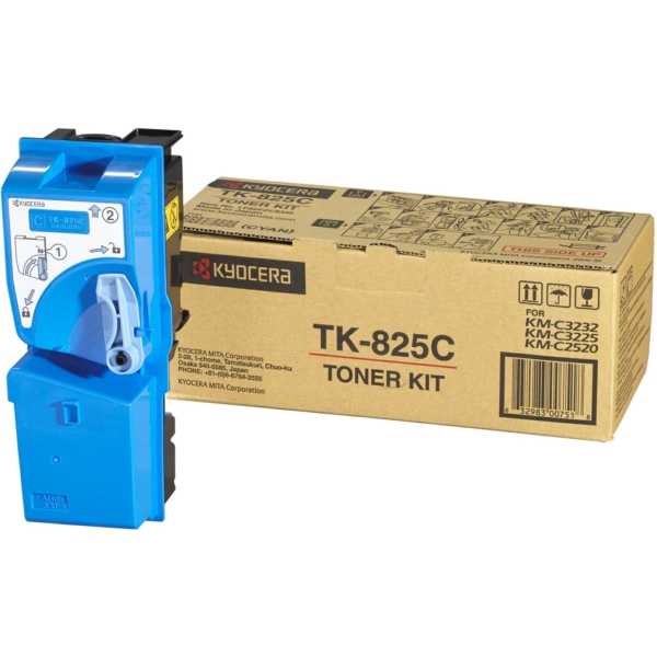Toner / Kyocera - 1T02FZCEU0 / TK-825C