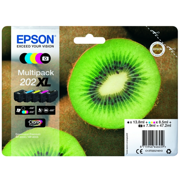 Tinte / Epson - C13T02G74010 / 202XL
