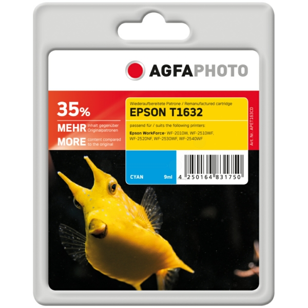 Tinte / AgfaPhoto - APET163CD ersetzt C13T16324010 / 16XL