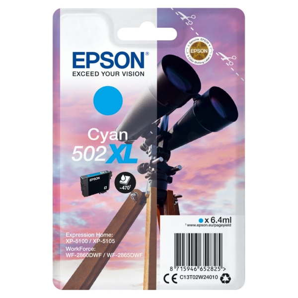 Tinte / Epson - C13T02W24010 / 502XL