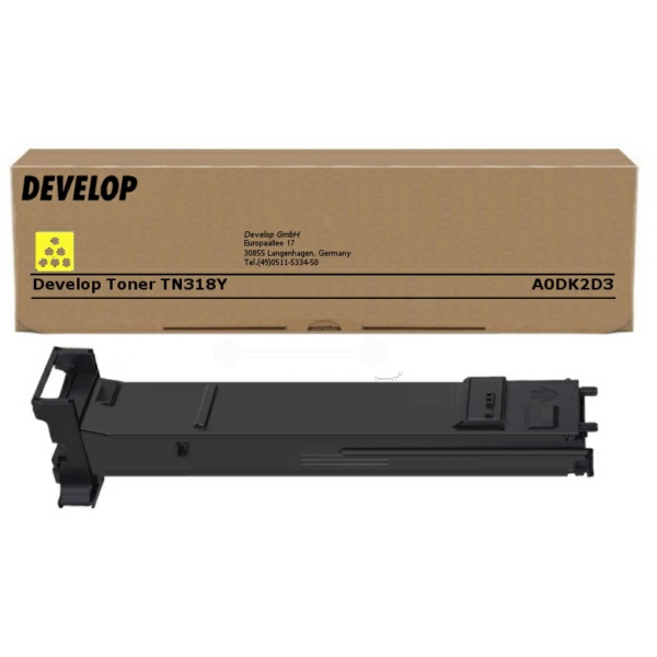 Toner / Develop - A0DK2D3 / TN-318Y